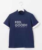 【23区 ゴルフ/NIJYUSANKU GOLF】の【WOMEN】【吸水速乾/UVカット】モックネックシャツ ネイビー系|ID: prp329100004274887 ipo3291000000032378374