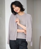 【エニィファム/any FAM】の【2SET/洗濯機可】ニットツインセット(半袖ニット+Vネックカーデ) 人気、トレンドファッション・服の通販 founy(ファニー) ファッション Fashion レディースファッション Ladies' Fashion Online トップス・カットソー Tops/Tshirt ニット Knit Tops Vネック V-Neck おすすめ Recommend カーディガン Cardigan シアー Sheer セーター Sweater デニム Denim トレンド Trend リブニット Rib Knit 再入荷 Restock/Back In Stock/Re Arrival 半袖 Short Sleeve A/W・秋冬 Aw・Autumn/Winter・Fw・Fall-Winter thumbnail ライトグレー|ID: prp329100004274950 ipo3291000000032678791