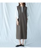 【エニー/ANY】の【洗濯機可】クラシカルツイードワンピース ブラウン|ID: prp329100004274962 ipo3291000000034221059