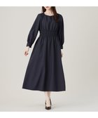 【エニィ スィス/any SiS】の【洗える】シャーリングディテール ワンピース 人気、トレンドファッション・服の通販 founy(ファニー) ファッション Fashion レディースファッション Fashion for Women ワンピース Dresses アンダー Underwear Essentials インナー Innerwear カフス Cuff Design シャーリング Shirring, Ruched シンプル Simple, Minimal スリット Slit, Slit Detail ドレス Dress, One-Piece バランス Balance, Style Balance パウダー Powder, Soft Tone エレガント 上品 Elegant 洗える Machine Washable A/W・秋冬 Autumn/Winter thumbnail ネイビー|ID: prp329100004274970 ipo3291000000033441137