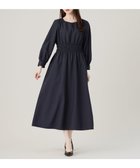 【エニィ スィス/any SiS】の【洗える】シャーリングディテール ワンピース ネイビー|ID: prp329100004274970 ipo3291000000034298383