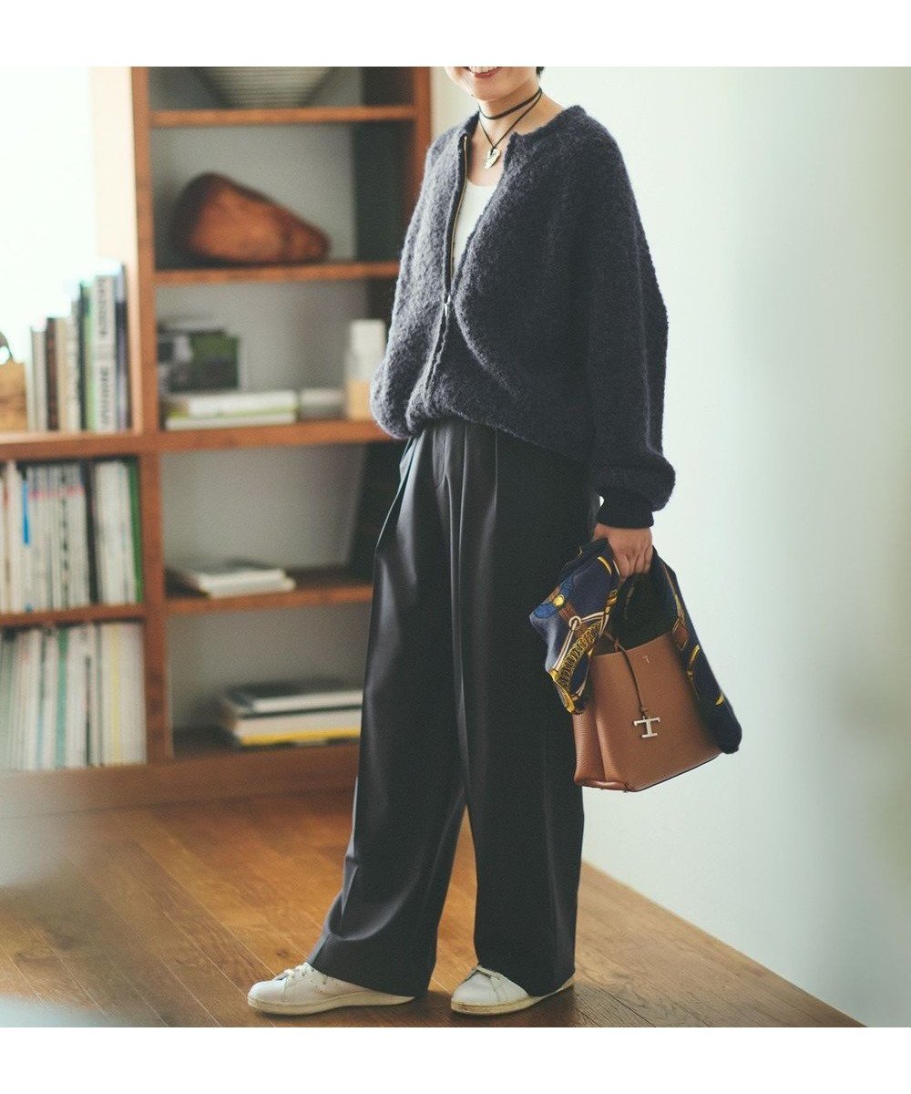 【23区/NIJYUSANKU】の【杏さん着用/CLASSY.10月号掲載】TWマットクロス ワイドパンツ 人気、トレンドファッション・服の通販 founy(ファニー) 　雑誌掲載アイテム　Magazine Items　ファッション雑誌　Fashion Magazines　クラッシィ　CLASSY.　ファッション　Fashion　レディースファッション　Ladies' Fashion Online　パンツ　Pants　10月号　October Issue　ストレッチ　Stretch　セットアップ　Set Up　雑誌　Magazine　トレンド　Trend　フロント　Front　ブルゾン　Blouson　ベーシック　Basic　ワイド　Wide　A/W・秋冬　Aw・Autumn/Winter・Fw・Fall-Winter　冬　Winter　おすすめ　Recommend　2024年　2024　2024-2025秋冬・A/W　Aw/Autumn/Winter/Fw/Fall/2024-2025　 other-1|ID: prp329100004275177 ipo3291000000032563973