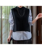 【23区/NIJYUSANKU】の【洗える】コットンリリー ニットベスト 人気、トレンドファッション・服の通販 founy(ファニー) ファッション Fashion レディースファッション Fashion for Women アウター Coat / Outerwear Collection トップス・カットソー Cut & Sew Tops ニット Knit Tops & Sweaters ベスト&ジレ / 重ね着スタイル Vests & Gilets 洗える Machine Washable 畦 Ribbed Knit カットソー Cut and Sewn Top クール Cool, Chic シンプル Simple, Minimal ストレッチ Stretch, Stretchy Fabric セーター Sweater, Knitwear 人気 Popular, Best Seller ブルゾン Blouson, Bomber Jacket ベスト Vest, Waistcoat モックネック Mock Neck, Short Turtleneck A/W・秋冬 Autumn/Winter 冬 Winter / This Winter おすすめ Recommended / Our Picks 2024年 2024 2024-2025秋冬・A/W Autumn/Winter 2024–25 AW24–25 thumbnail ブラック系|ID: prp329100004275194 ipo3291000000033346343
