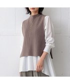 【23区/NIJYUSANKU】の【洗える】コットンリリー ニットベスト 人気、トレンドファッション・服の通販 founy(ファニー) ファッション Fashion レディースファッション Fashion for Women アウター Coat / Outerwear Collection トップス・カットソー Cut & Sew Tops ニット Knit Tops & Sweaters ベスト&ジレ / 重ね着スタイル Vests & Gilets 洗える Machine Washable 畦 Ribbed Knit カットソー Cut and Sewn Top クール Cool, Chic シンプル Simple, Minimal ストレッチ Stretch, Stretchy Fabric セーター Sweater, Knitwear 人気 Popular, Best Seller ブルゾン Blouson, Bomber Jacket ベスト Vest, Waistcoat モックネック Mock Neck, Short Turtleneck A/W・秋冬 Autumn/Winter 冬 Winter / This Winter おすすめ Recommended / Our Picks 2024年 2024 2024-2025秋冬・A/W Autumn/Winter 2024–25 AW24–25 thumbnail ブラウン系|ID: prp329100004275194 ipo3291000000033346345