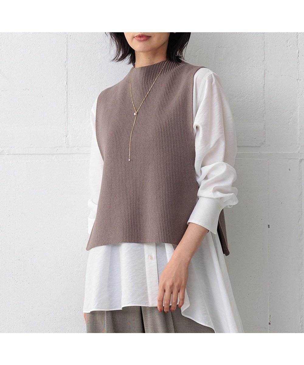 【23区/NIJYUSANKU】の【洗える】コットンリリー ニットベスト インテリア・キッズ・メンズ・レディースファッション・服の通販 founy(ファニー) ファッション Fashion レディースファッション Fashion for Women アウター Coat / Outerwear Collection トップス・カットソー Cut & Sew Tops ニット Knit Tops & Sweaters ベスト&ジレ / 重ね着スタイル Vests & Gilets 洗える Machine Washable 畦 Ribbed Knit カットソー Cut and Sewn Top クール Cool, Chic シンプル Simple, Minimal ストレッチ Stretch, Stretchy Fabric セーター Sweater, Knitwear 人気 Popular, Best Seller ブルゾン Blouson, Bomber Jacket ベスト Vest, Waistcoat モックネック Mock Neck, Short Turtleneck A/W・秋冬 Autumn/Winter 冬 Winter / This Winter おすすめ Recommended / Our Picks 2024年 2024 2024-2025秋冬・A/W Autumn/Winter 2024–25 AW24–25 ブラウン系|ID: prp329100004275194 ipo3291000000033346345