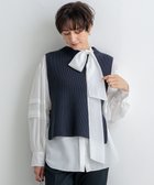 【23区/NIJYUSANKU】の【洗える】コットンリリー ニットベスト 人気、トレンドファッション・服の通販 founy(ファニー) ファッション Fashion レディースファッション Fashion for Women アウター Coat / Outerwear Collection トップス・カットソー Cut & Sew Tops ニット Knit Tops & Sweaters ベスト&ジレ / 重ね着スタイル Vests & Gilets 洗える Machine Washable 畦 Ribbed Knit カットソー Cut and Sewn Top クール Cool, Chic シンプル Simple, Minimal ストレッチ Stretch, Stretchy Fabric セーター Sweater, Knitwear 人気 Popular, Best Seller ブルゾン Blouson, Bomber Jacket ベスト Vest, Waistcoat モックネック Mock Neck, Short Turtleneck A/W・秋冬 Autumn/Winter 冬 Winter / This Winter おすすめ Recommended / Our Picks 2024年 2024 2024-2025秋冬・A/W Autumn/Winter 2024–25 AW24–25 thumbnail ダルブルー系|ID: prp329100004275194 ipo3291000000033346346