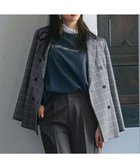 【23区/NIJYUSANKU】の【洗える】ライトコットンテリー ロゴ カットソー ダルブルー系|ID: prp329100004275199 ipo3291000000031971135