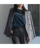 【23区/NIJYUSANKU】の【洗える】ライトコットンテリー ロゴ カットソー ダルブルー系|ID: prp329100004275199 ipo3291000000032028005