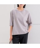 【23区/NIJYUSANKU】の【ご好評につきカラー追加/洗える】ヴィスコースストレッチ バックデザイン ニット ライトグレー系|ID: prp329100004275203 ipo3291000000031971303