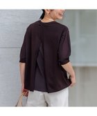 【23区/NIJYUSANKU】の【ご好評につきカラー追加/洗える】ヴィスコースストレッチ バックデザイン ニット ダークブラウン系|ID: prp329100004275203 ipo3291000000031971305