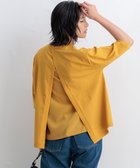 【23区/NIJYUSANKU】の【ご好評につきカラー追加/洗える】ヴィスコースストレッチ バックデザイン ニット イエロー系|ID: prp329100004275203 ipo3291000000031971306