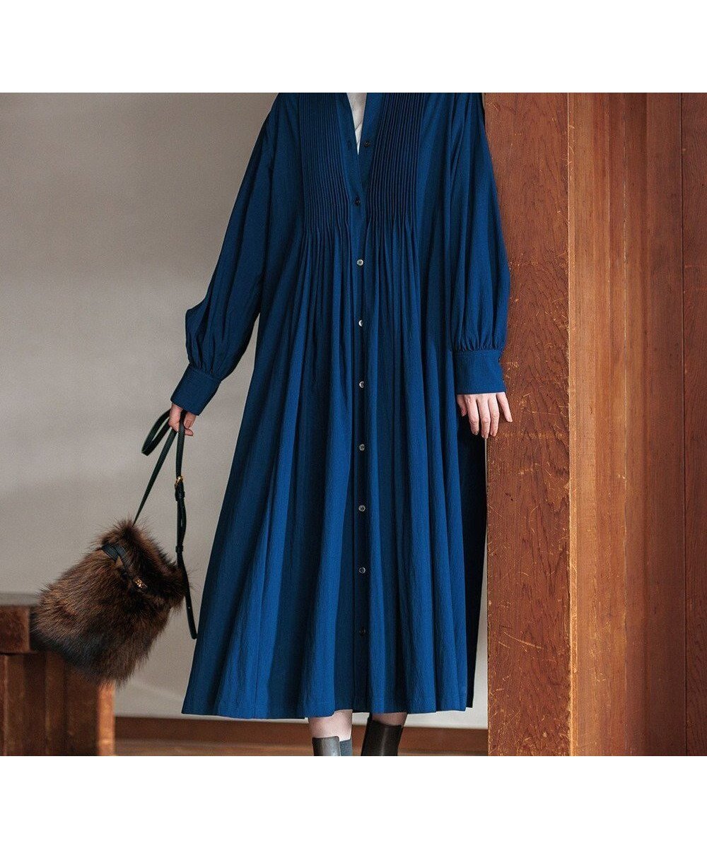 【23区/NIJYUSANKU】の【新色追加/洗える】ヴィンテージライトタフタ ブザム ワンピース インテリア・キッズ・メンズ・レディースファッション・服の通販 founy(ファニー) ファッション Fashion レディースファッション Fashion for Women ワンピース Dresses シャツワンピース / 1枚で着映えコーデ Shirt Dresses ヴィンテージ Vintage Style 洗える Machine Washable ギャザー Gathered, Ruffled ドレープ Drape, Draping Fabric 人気 Popular, Best Seller フロント Front, Front Design ベスト Vest, Waistcoat ベーシック Basic, Essential A/W・秋冬 Autumn/Winter 冬 Winter / This Winter S/S・春夏 SS, Spring/Summer, Warm Season おすすめ Recommended / Our Picks 夏 Summer 2024年 2024 2024春夏・S/S Spring/Summer 2024 SS24 2024-2025秋冬・A/W Autumn/Winter 2024–25 AW24–25 ブルー系|ID: prp329100004275276 ipo3291000000033908042