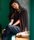 【23区/NIJYUSANKU】の【洗える】サステナブルウール バイカラー カーディガン ダークブラウン系1|ID: prp329100004275295 ipo3291000000034297102