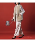 【アンフィーロ 自由区/UNFILO】の【洗える】サテン カーゴパンツ シャンパンベージュ|ID: prp329100004275338 ipo3291000000031792101