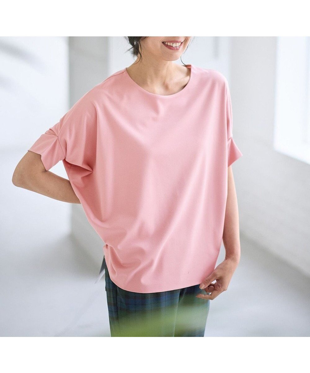 【エニー/ANY】の【洗濯機可】ゆるシルエットドルマンプルオーバー インテリア・キッズ・メンズ・レディースファッション・服の通販 founy(ファニー) ファッション Fashion レディースファッション Fashion for Women トップス・カットソー Cut & Sew Tops シャツ・ブラウス・オフィスカジュアル Elegant Blouses & Button-Ups ロングTシャツ・Tシャツ Longline T-Shirts & Tees カジュアルプルオーバー・ニットトップス Pullovers & Knit Tops / Casual Pullovers カットソー・ベーシックTシャツ Cut-and-Sewn Tops / Stretch Tees & Basics カットソー Cut and Sewn Top デニム Denim, Jeans Material 夏 Summer 春 Spring S/S・春夏 SS, Spring/Summer, Warm Season ピンク|ID: prp329100004275451 ipo3291000000034308520