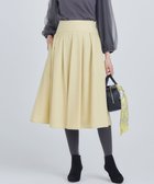 【組曲/KUMIKYOKU】のタックフレアカラースカート ドライイエロー系|ID: prp329100004275454 ipo3291000000031965327
