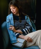 【23区/NIJYUSANKU】の【洗える】Armor-lux ベルスリーブボーダー カットソー 人気、トレンドファッション・服の通販 founy(ファニー) ファッション Fashion レディースファッション Fashion for Women トップス・カットソー Cut & Sew Tops シャツ・ブラウス・オフィスカジュアル Elegant Blouses & Button-Ups ロングTシャツ・Tシャツ Longline T-Shirts & Tees カットソー・ベーシックTシャツ Cut-and-Sewn Tops / Stretch Tees & Basics インナー Innerwear 洗える Machine Washable カットソー Cut and Sewn Top クロップド Cropped, Short Length グラデーション Gradient, Ombre スリーブ Sleeve, Long Sleeve / Short Sleeve 定番 Standard, Basic Item 人気 Popular, Best Seller バスク Basque, Basque Style バランス Balance, Style Balance フランス France, French ボーダー Border, Stripe ワーク Workwear, Utility Style A/W・秋冬 Autumn/Winter 冬 Winter / This Winter 2024年 2024 2024-2025秋冬・A/W Autumn/Winter 2024–25 AW24–25 thumbnail グレイッシュブルー×ベージュ|ID: prp329100004275498 ipo3291000000033644744