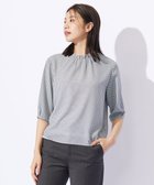【ジェイ プレス/J.PRESS】の千鳥プリント フリル襟 カットソー ホワイト系5|ID: prp329100004275774 ipo3291000000032599808