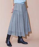 【23区/NIJYUSANKU】の【洗える】Ratti コラージュプリント ギャザースカート ブループリント|ID: prp329100004275776 ipo3291000000031962291