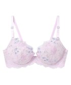 【ウンナナクール/une nana cool】のAccent flower バックスタイルまでかわいい 3/4カップブラジャー PI|ID: prp329100004275797 ipo3291000000032541749