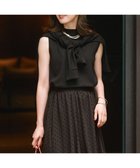 【23区/NIJYUSANKU】の【洗える】ヴィスコースストレッチ ノースリーブ プルオーバー ダークブラウン系|ID: prp329100004275813 ipo3291000000032589442
