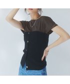 【23区/NIJYUSANKU】の【洗える】ヴィスコースストレッチ ニット ビスチェ ブラック系|ID: prp329100004275814 ipo3291000000033101197
