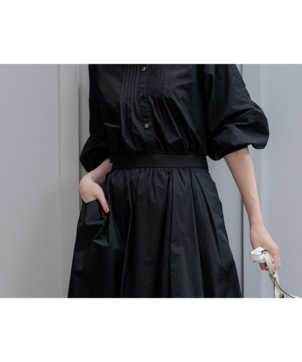 【23区/NIJYUSANKU】のナイロンコットンポプリン ボリュームスリーブ ブラウス 人気、トレンドファッション・服の通販 founy(ファニー) 　ファッション　Fashion　レディースファッション　Fashion for Women　トップス・カットソー　Cut & Sew Tops　シャツ・ブラウス・オフィスカジュアル　Elegant Blouses & Button-Ups　ボリューム袖・フリルスリーブブラウス　Voluminous & Ruffle Sleeves / Puffy Sleeve Tops　イエロー　Yellow　秋　Autumn　コンパクト　Compact, Small Size　軽量　Lightweight, Ultra Light　スリーブ　Sleeve, Long Sleeve / Short Sleeve　フェミニン　Feminine, Girly　ボトム　Bottoms, Lower Wear　ミックス　Mix, Mixed Style　ワッシャー　Washer, Crinkled Finish　A/W・秋冬　Autumn/Winter　夏　Summer　2024年　2024　2024-2025秋冬・A/W　Autumn/Winter 2024–25 AW24–25　 other-1|ID: prp329100004275827 ipo3291000000032670932