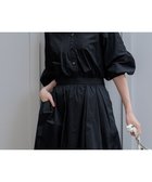 【23区/NIJYUSANKU】のナイロンコットンポプリン ボリュームスリーブ ブラウス ブラック系|ID: prp329100004275827 ipo3291000000032670933