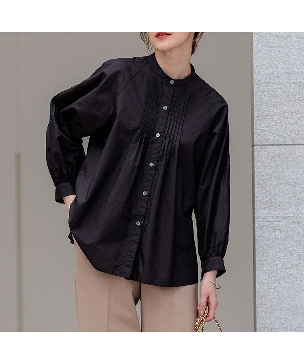 【23区/NIJYUSANKU】のナイロンコットンポプリン ボリュームスリーブ ブラウス インテリア・キッズ・メンズ・レディースファッション・服の通販 founy(ファニー) 　ファッション　Fashion　レディースファッション　Fashion for Women　トップス・カットソー　Cut & Sew Tops　シャツ・ブラウス・オフィスカジュアル　Elegant Blouses & Button-Ups　ボリューム袖・フリルスリーブブラウス　Voluminous & Ruffle Sleeves / Puffy Sleeve Tops　イエロー　Yellow　秋　Autumn　コンパクト　Compact, Small Size　軽量　Lightweight, Ultra Light　スリーブ　Sleeve, Long Sleeve / Short Sleeve　フェミニン　Feminine, Girly　ボトム　Bottoms, Lower Wear　ミックス　Mix, Mixed Style　ワッシャー　Washer, Crinkled Finish　A/W・秋冬　Autumn/Winter　夏　Summer　2024年　2024　2024-2025秋冬・A/W　Autumn/Winter 2024–25 AW24–25　ダークブラウン系|ID: prp329100004275827 ipo3291000000033604168