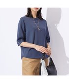【ジェイ プレス/J.PRESS】の【洗える】レーヨンエリートストレッチ ギャザースリーブ ニット ブルーグレー系|ID: prp329100004275877 ipo3291000000033684757