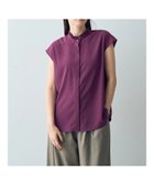 【イェッカ ヴェッカ/YECCA VECCA】のスタンドフリルネックブラウス Purple|ID: prp329100004275897 ipo3291000000029864831