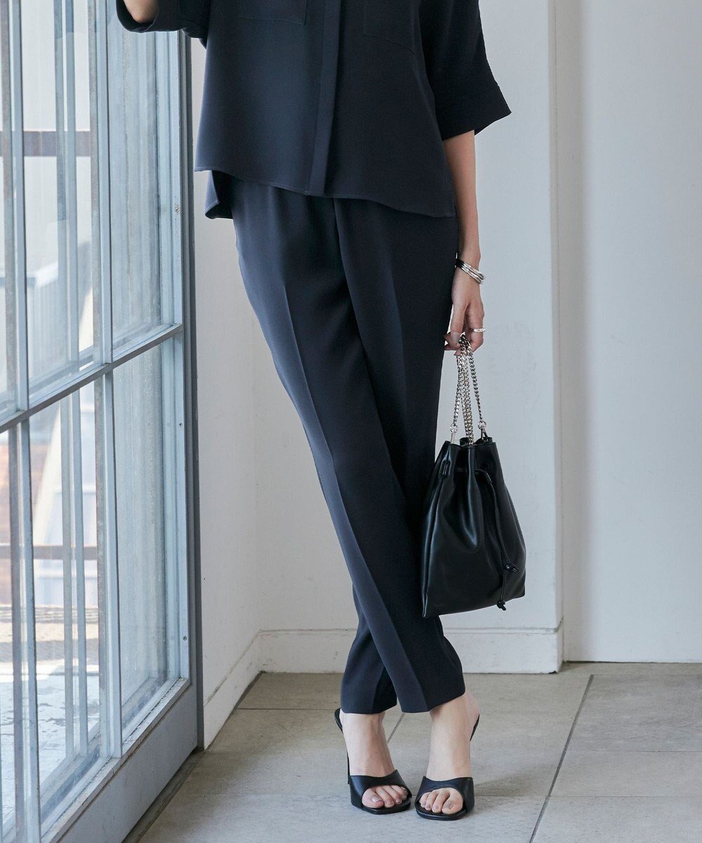 【アイシービー/iCB】の【洗える】ライトダブルクロス ドロストパンツ 人気、トレンドファッション・服の通販 founy(ファニー) ファッション Fashion レディースファッション Fashion for Women パンツ Pants & Trousers 洗える Machine Washable ストレッチ Stretch, Stretchy Fabric ストレート Straight, Straight Cut セットアップ Set-Up, Coordinated Outfit ドレープ Drape, Draping Fabric A/W・秋冬 Autumn/Winter おすすめ Recommended / Our Picks 2024年 2024 セレモニー Ceremony ビジネス 仕事 通勤 Business / Work / Commuting 2024-2025秋冬・A/W Autumn/Winter 2024–25 AW24–25 other-1|ID: prp329100004275903 ipo3291000000034355220