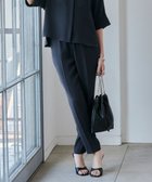 【アイシービー/iCB】の【洗える】ライトダブルクロス ドロストパンツ ネイビー系|ID: prp329100004275903 ipo3291000000034355221