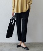 【アイシービー/iCB】の【洗える】ライトダブルクロス ドロストパンツ ブラック系|ID: prp329100004275903 ipo3291000000034355223