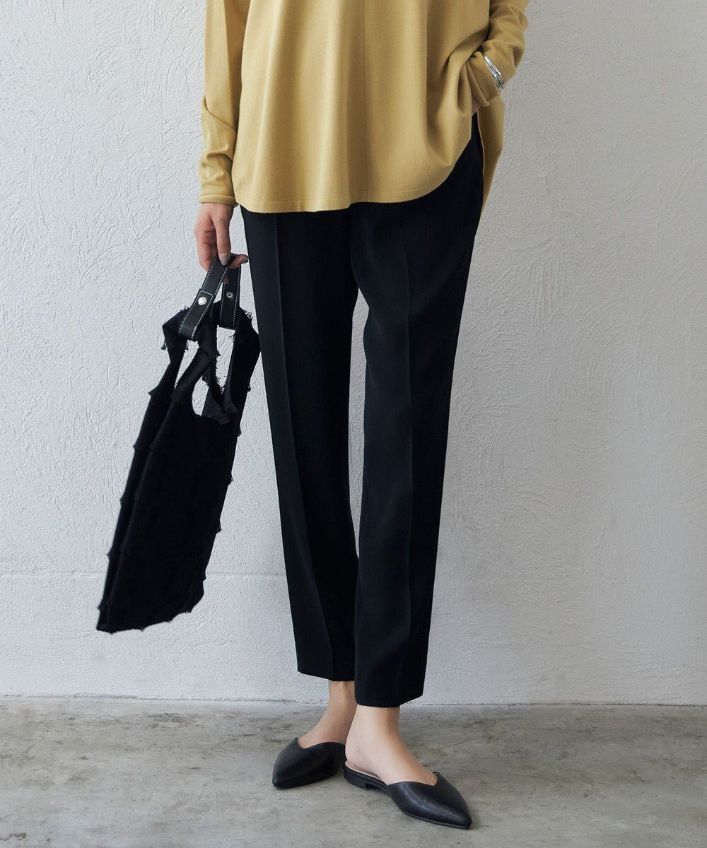 【アイシービー/iCB】の【洗える】ライトダブルクロス ドロストパンツ インテリア・キッズ・メンズ・レディースファッション・服の通販 founy(ファニー) ファッション Fashion レディースファッション Fashion for Women パンツ Pants & Trousers 洗える Machine Washable ストレッチ Stretch, Stretchy Fabric ストレート Straight, Straight Cut セットアップ Set-Up, Coordinated Outfit ドレープ Drape, Draping Fabric A/W・秋冬 Autumn/Winter おすすめ Recommended / Our Picks 2024年 2024 セレモニー Ceremony ビジネス 仕事 通勤 Business / Work / Commuting 2024-2025秋冬・A/W Autumn/Winter 2024–25 AW24–25 ブラック系|ID: prp329100004275903 ipo3291000000034355223