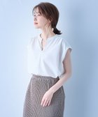 【エニィファム/any FAM】の【洗濯機可】ギャザーショートスリーブブラウス 人気、トレンドファッション・服の通販 founy(ファニー) ファッション Fashion レディースファッション Fashion for Women トップス・カットソー Cut & Sew Tops シャツ・ブラウス・オフィスカジュアル Elegant Blouses & Button-Ups ギャザー Gathered, Ruffled スキッパー Skipper, Open Collar 夏 Summer 春 Spring S/S・春夏 SS, Spring/Summer, Warm Season 洗える Machine Washable thumbnail オフ|ID: prp329100004275940 ipo3291000000033498984