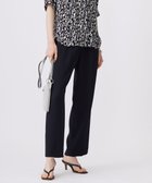 【アイシービー/iCB】の【洗える】ライトダブルクロス ストレートパンツ ネイビー系|ID: prp329100004275996 ipo3291000000034377592