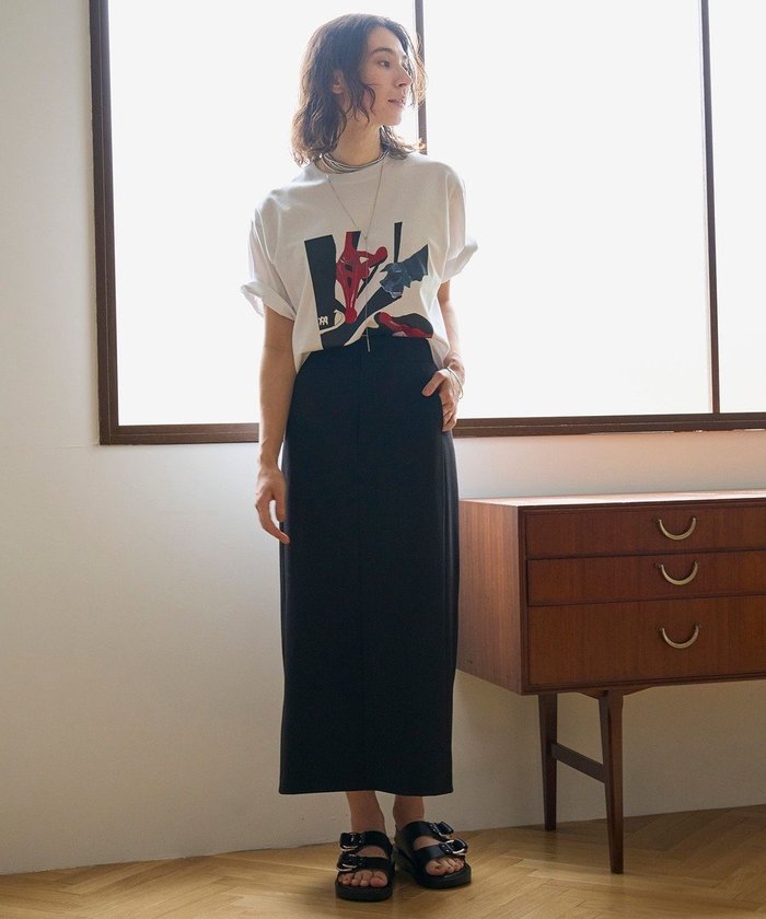 【アンフィーロ 自由区/UNFILO】の【洗える】Iラインスカート インテリア・キッズ・メンズ・レディースファッション・服の通販 founy(ファニー) https://founy.com/ ファッション Fashion レディースファッション Fashion for Women スカート Skirts おすすめ Recommended / Our Picks シンプル Simple, Minimal ストレッチ Stretch, Stretchy Fabric フォルム Silhouette, Form ワイド Wide, Wide Fit 再入荷 Restock / Back in Stock 夏 Summer 春 Spring S/S・春夏 SS, Spring/Summer, Warm Season 洗える Machine Washable |ID: prp329100004276052 ipo3291000000033397296
