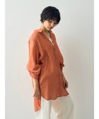 【イェッカ ヴェッカ/YECCA VECCA】の2way袖デザインロングシャツ Orange|ID: prp329100004276055 ipo3291000000029864868