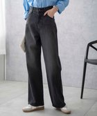 【ウィゴー/WEGO】の【新色追加/美脚/XS~Lサイズ展開】ストレートデニムパンツ ブラック中濃色|ID: prp329100004276230 ipo3291000000031043686