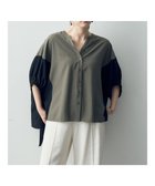 【イェッカ ヴェッカ/YECCA VECCA】のサイドリボンスキッパーシャツ Khaki|ID: prp329100004276253 ipo3291000000029864895