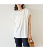 【アンフィーロ 自由区/UNFILO】の【接触冷感/シワになりにくい】BEAUTY FORM タックスリーブTシャツ オフ|ID: prp329100004276277 ipo3291000000031985224