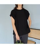 【アンフィーロ 自由区/UNFILO】の【接触冷感/シワになりにくい】BEAUTY FORM タックスリーブTシャツ ブラック|ID: prp329100004276277 ipo3291000000031985226