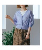 【イェッカ ヴェッカ/YECCA VECCA】のシアーニットVネックカーディガン Lavender|ID: prp329100004276321 ipo3291000000029865004