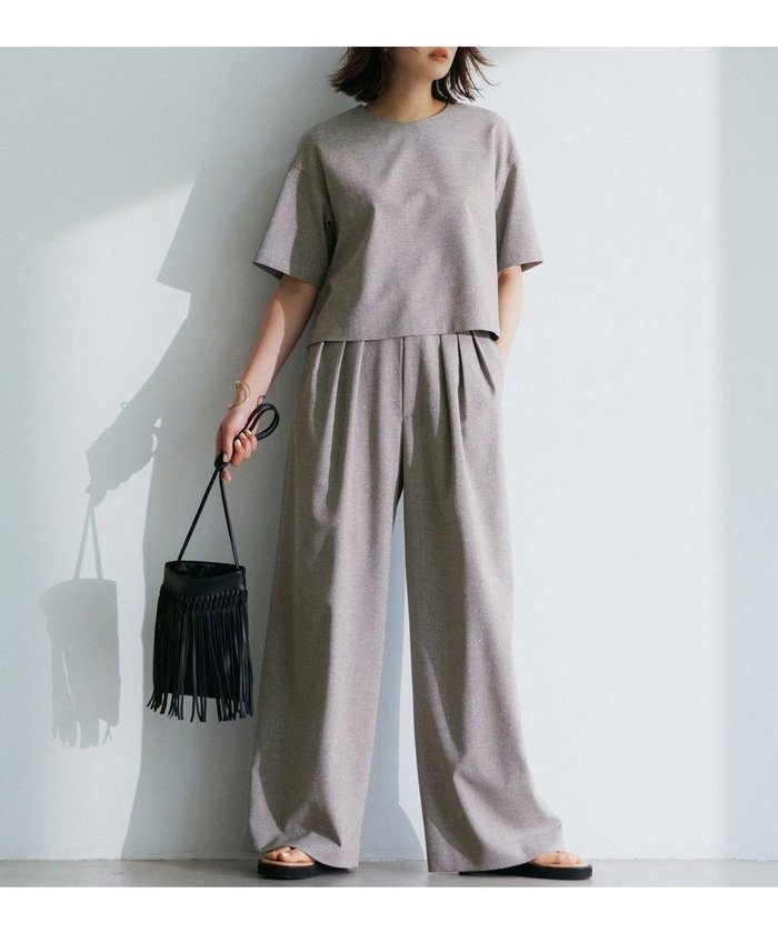 【23区/NIJYUSANKU】の【MAG×スタイリストコラボ】ラメオックス セットアップ インテリア・キッズ・メンズ・レディースファッション・服の通販 founy(ファニー) https://founy.com/ ファッション Fashion レディースファッション WOMEN ワンピース Dress オックス Ox 春 Spring クロップド Cropped コラボ Collaboration シャイニー Shiny シンプル Simple ストレッチ Stretch セットアップ Set Up セパレート Separate 雑誌 Magazine 人気 Popularity バランス Balance パターン Pattern フロント Front マニッシュ Mannish レギュラー Regular ワイド Wide S/S・春夏 Ss・Spring/Summer 再入荷 Restock/Back In Stock/Re Arrival 夏 Summer 2024年 2024 2024春夏・S/S Ss,Spring/Summer,2024 |ID: prp329100004276334 ipo3291000000031964199