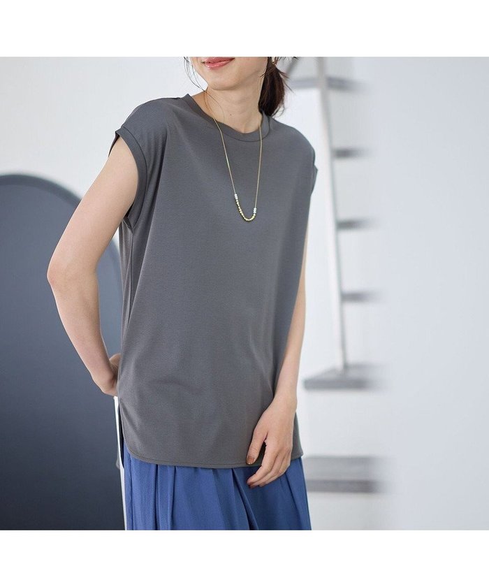 【エニー/ANY】の【汗ジミ防止加工】シルケットスムースノースリーブプルオーバー インテリア・キッズ・メンズ・レディースファッション・服の通販 founy(ファニー) https://founy.com/ ファッション Fashion レディースファッション Fashion for Women トップス・カットソー Cut & Sew Tops キャミソール&ノースリーブ Camisoles & Sleeveless Tops シャツ・ブラウス・オフィスカジュアル Elegant Blouses & Button-Ups ロングTシャツ・Tシャツ Longline T-Shirts & Tees カジュアルプルオーバー・ニットトップス Pullovers & Knit Tops / Casual Pullovers カットソー・ベーシックTシャツ Cut-and-Sewn Tops / Stretch Tees & Basics おすすめ Recommended / Our Picks インナー Innerwear カットソー Cut and Sewn Top シンプル Simple, Minimal スリット Slit, Slit Detail スリーブ Sleeve, Long Sleeve / Short Sleeve デニム Denim, Jeans Material ノースリーブ Sleeveless, No-Sleeve フレンチ French, French Style ベーシック Basic, Essential 夏 Summer 春 Spring S/S・春夏 SS, Spring/Summer, Warm Season |ID: prp329100004276336 ipo3291000000034685639