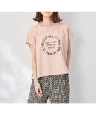 【エニィファム/any FAM】の【接触冷感】フレンチスリーブロゴTシャツ ピンク|ID: prp329100004276453 ipo3291000000029698247