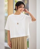 【エニィファム/any FAM】の【洗濯機可】フライスワイドTシャツ オフ|ID: prp329100004276458 ipo3291000000031969524