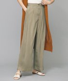 【自由区/JIYU-KU】の【カタログ掲載・洗える】テンセルデニムワイド パンツ ダークサンド|ID: prp329100004276604 ipo3291000000031969767