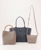 【ジェイ プレス/J.PRESS】の【3点セット・A4サイズ収納可】マトリョーシカ トート バッグ ネイビー系|ID: prp329100004276678 ipo3291000000032617032